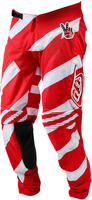 Troy Lee Designs SE Air LTD,  wit-rood,  afmeting 32