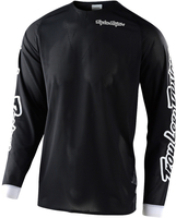 Troy Lee Designs SE Pro Air Solo Motocross Jersey Motorcross Jersey,  zwart,  afmeting S