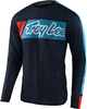 Troy Lee Designs SE Pro Air Vox Motorcross Jersey,  blauw,  afmeting M