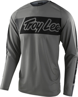 Troy Lee Designs SE Pro Air Vox Motorcross Jersey,  zwart-grijs,  afmeting 2XL