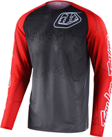 Troy Lee Designs SE Pro Air Webstar Motorcross Jersey,  zwart-rood,  afmeting S