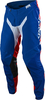 Troy Lee Designs SE Pro Boldor Honda Motocross Broek,  wit-rood-blauw,  afmeting 36
