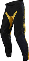 Troy Lee Designs SE Pro Boldor Motocross Broek Zwart Geel 38