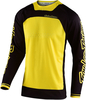 Troy Lee Designs SE Pro Boldor Motocross Jersey,  zwart-geel,  afmeting M