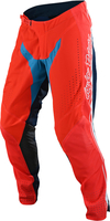 Troy Lee Designs SE Pro Boldor Motocross Pants Motorcross broek,  wit-blauw-oranje,  afmeting 36