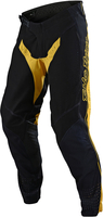 Troy Lee Designs SE Pro Boldor Motocross Pants Motorcross broek,  zwart-geel,  afmeting 32