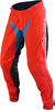 Troy Lee Designs SE Pro Boldor Motorcross broek,  wit-blauw-oranje,  afmeting 32