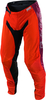 Troy Lee Designs SE Pro Cosmic Jungle Motorcross Broek,  blauw-oranje,  afmeting 36