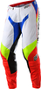 Troy Lee Designs SE Pro Drop In Motorcross broek,  wit-rood,  afmeting 36