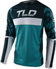 Troy Lee Designs SE Pro Dyeno Motorcross Jersey,  zwart-blauw,  afmeting S