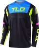Troy Lee Designs SE Pro Fractura Motorcross Jersey,  zwart-geel,  afmeting S