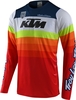 Troy Lee Designs SE Pro KTM Mirage Motorcross Jersey,  wit-rood-blauw,  afmeting S