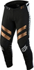 Troy Lee Designs SE Pro Marker Motorcross broek,  zwart-bronzen,  afmeting 30