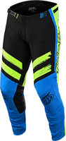 Troy Lee Designs SE Pro Marker Motorcross broek,  zwart-geel,  afmeting 32