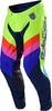 Troy Lee Designs SE Pro Mirage Motorcross broek,  blauw-geel,  afmeting 36