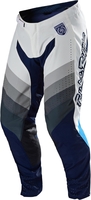 Troy Lee Designs SE Pro Mirage Motorcross broek,  grijs-wit-blauw,  afmeting 30