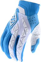 Troy Lee Designs SE Pro Motocross Handschoenen,  blauw,  afmeting S