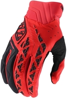 Troy Lee Designs SE Pro Motorcross handschoenen,  rood,  afmeting L voor man