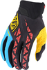 Troy Lee Designs SE Pro Motorcross handschoenen,  zwart-geel,  afmeting XL