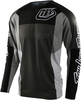 Troy Lee Designs SE Pro Quattro Motorcross Jersey,  zwart-grijs,  afmeting L