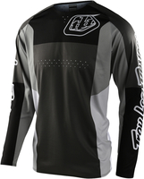 Troy Lee Designs SE Pro Quattro Motorcross Jersey,  zwart-grijs,  afmeting M
