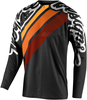 Troy Lee Designs SE Pro Seca 2.0 Motorcross Jersey,  zwart-wit-rood,  afmeting L