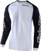 Troy Lee Designs SE Pro Solo Motocross Jersey Zwart Wit 2XL