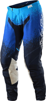 Troy Lee Designs SE Pro Webstar Motorcross broek,  wit-blauw,  afmeting 32