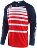 Troy Lee Designs SE Streamline Jersey Rood Blauw M
