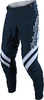 Troy Lee Designs SE Ultra Factory Motocross Broek,  wit-blauw,  afmeting 32