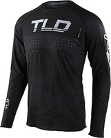 Troy Lee Designs SE Ultra Grime Motorcross Jersey,  zwart-grijs,  afmeting XL