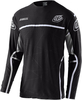 Troy Lee Designs SE Ultra Lines Jersey,  zwart-wit,  afmeting 2XL