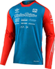 Troy Lee Designs SE Ultra Ltd Adidas Team Motorcross Jersey Rood Blauw L