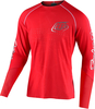 Troy Lee Designs SE Ultra Podium Motorcross Jersey,  rood,  afmeting M