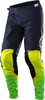 Troy Lee Designs SE Ultra Streamline Motorcross broek,  groen-blauw,  afmeting 32