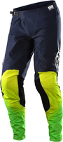 Troy Lee Designs SE Ultra Streamline Motorcross broek,  groen-blauw,  afmeting 32