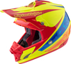 Troy Lee Designs SE3 Corse 2 Motorfiets Cross Helm,  geel,  afmeting L