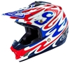 Troy Lee Designs SE3 Reflection Motorcross Helm,  wit,  afmeting XS