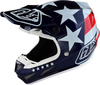 Troy Lee Designs SE4 Composite Freedom Motorcross helm Blauw S 56 57