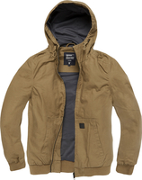 Vintage Industries Arrow Jas,  bruin,  afmeting M