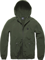 Vintage Industries Ashore Softshell Jas,  groen,  afmeting M