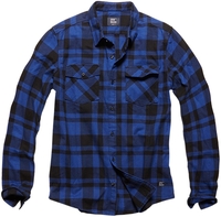 Vintage Industries Austin Shirt,  blauw,  afmeting 2XL