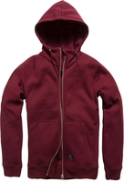 Vintage Industries Basing Hooded sweater,  rood,  afmeting L