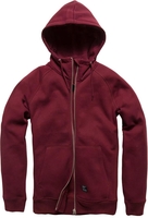 Vintage Industries Basing Hooded sweater,  rood,  afmeting M