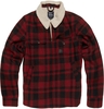 Vintage Industries Cavan Jas,  rood,  afmeting S
