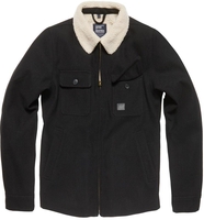 Vintage Industries Cavan Jas,  zwart,  afmeting 3XL