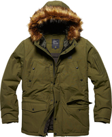 Vintage Industries Circle Jas,  groen,  afmeting M