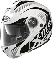 X-Lite X-1004 Nordhelle N-Com Helm,  wit,  afmeting 2XS