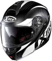 X-Lite X-1004 Nordhelle N-Com Helm Zwart Wit XL