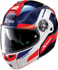 X-lite X-1004 Ultra Carbon Charismatic N-Com Helm Wit Blauw M